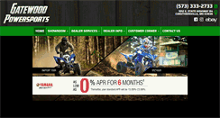 Desktop Screenshot of gatewoodpowersports.com